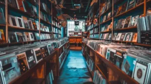 Rows-of-vinyl-records-that-will-generate-royalties
