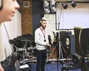 Man-in-recording-studio-who-will-need-music-distribution-services